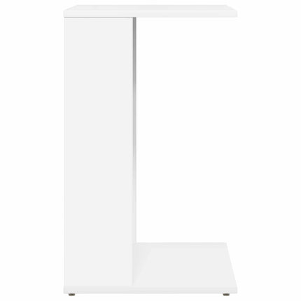Sidobord Vit 40 x 38 x 62,5 cm Konstruerat trä