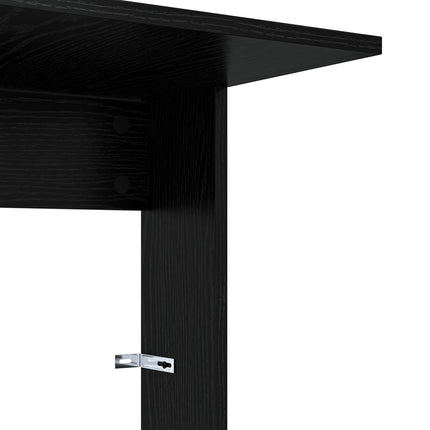 Sidobord Svart Ek 40 x 38 x 62,5 cm Konstruerat trä