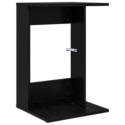 Sidobord Svart Ek 40 x 38 x 62,5 cm Konstruerat trä