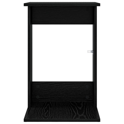 Sidobord Svart Ek 40 x 38 x 62,5 cm Konstruerat trä