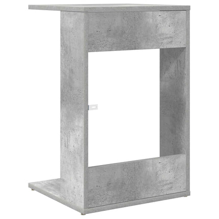 Sidobord Betonggrå 40 x 38 x 62,5 cm Konstruerat trä