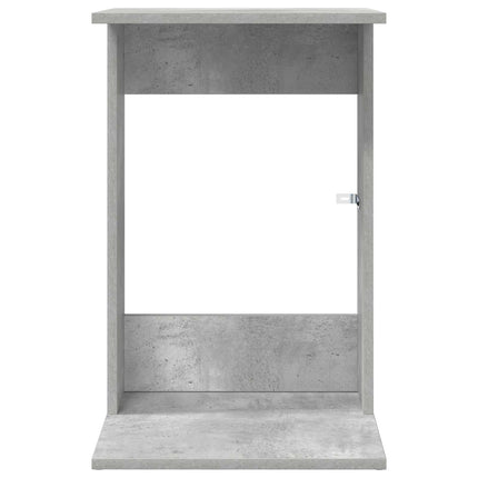 Sidobord Betonggrå 40 x 38 x 62,5 cm Konstruerat trä