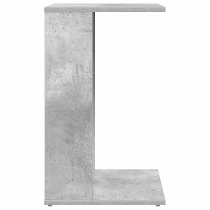 Sidobord Betonggrå 40 x 38 x 62,5 cm Konstruerat trä