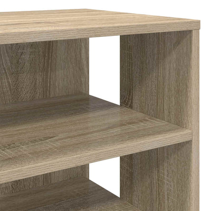 Skoskåp 2 st 62 x 35 x 100 cm Konstruerat trä Sonoma-ek