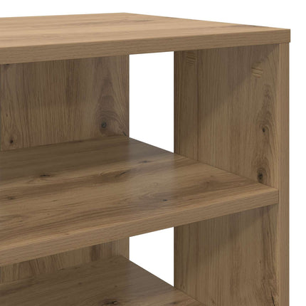 Skoskåp med hylla med lagring 2 pcs Artisan Ek Konstruerat trä