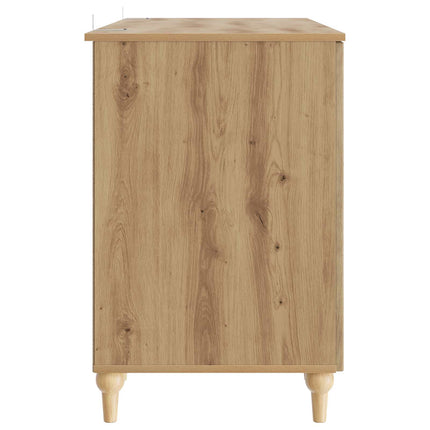 Skrivbord Artisan-ek 142,5 x 50 x 75 cm Konstruerat trä