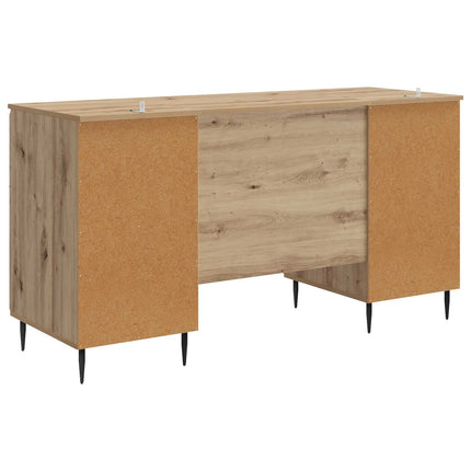 Skrivbord Artisan-ek 142,5 x 50 x 75 cm Konstruerat trä