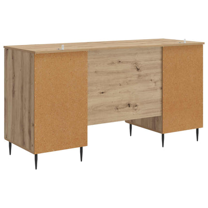 Skrivbord Artisan-ek 142,5 x 50 x 75 cm Konstruerat trä