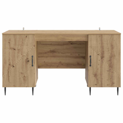Skrivbord Artisan-ek 142,5 x 50 x 75 cm Konstruerat trä