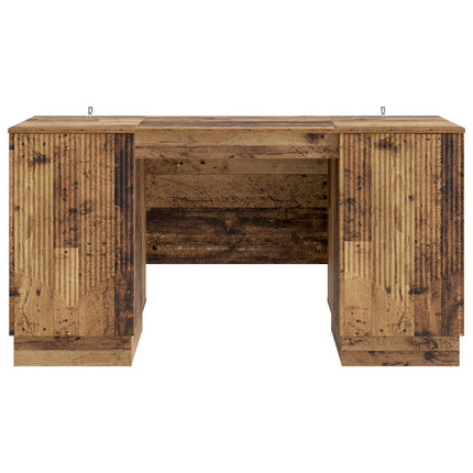 Skrivbord Gammalt trä 142,5 x 50 x 75 cm Konstruerat trä