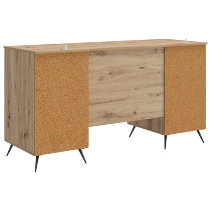 Skrivbord Artisan-ek 142,5 x 50 x 75 cm Konstruerat trä
