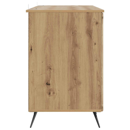 Skrivbord Artisan-ek 142,5 x 50 x 75 cm Konstruerat trä