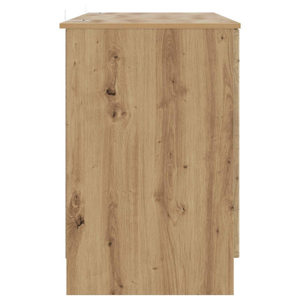 Skrivbord Artisan-ek 142,5 x 50 x 75 cm Konstruerat trä