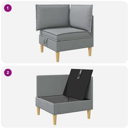 Soffa med förvaring Tyg