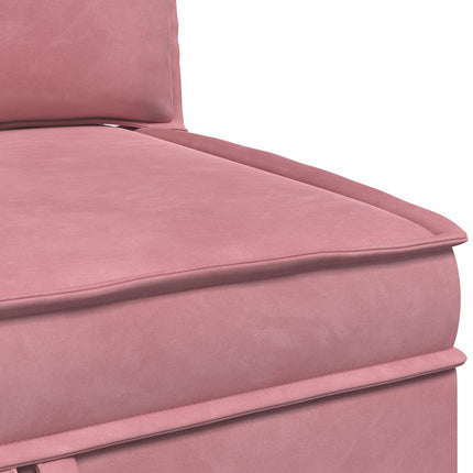 Soffa med förvaring Rosa Sammet