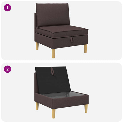 Soffa med förvaring Tyg