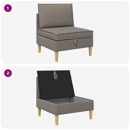 Soffa med förvaring Tyg