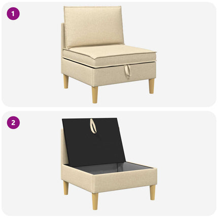 Soffa med förvaring Tyg