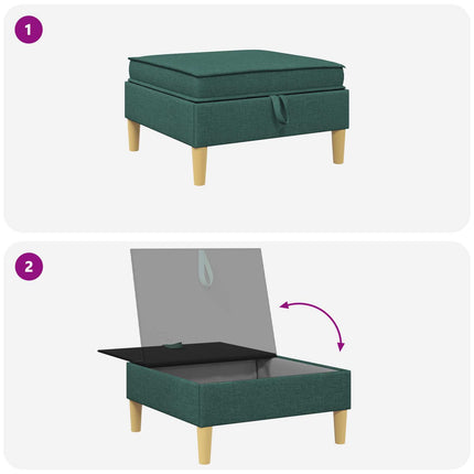 Soffa med förvaring Tyg