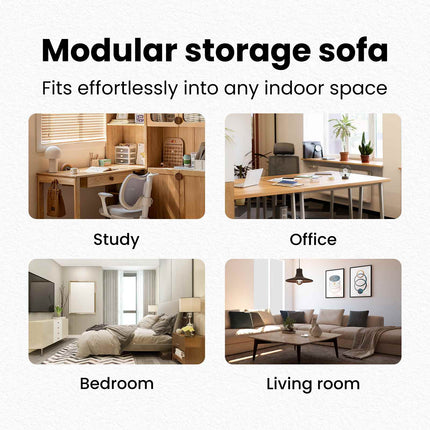 Soffa med förvaring Tyg