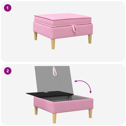 Soffa med förvaring Tyg