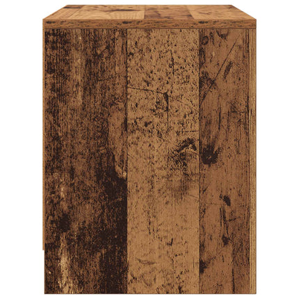 Nattduksbord Gammalt trä 45 x 34 x 44,5 cm Konstruerat trä