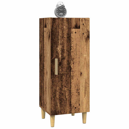 Sideboard Gammalt trä 34,5 x 34 x 90 cm Konstruerat trä