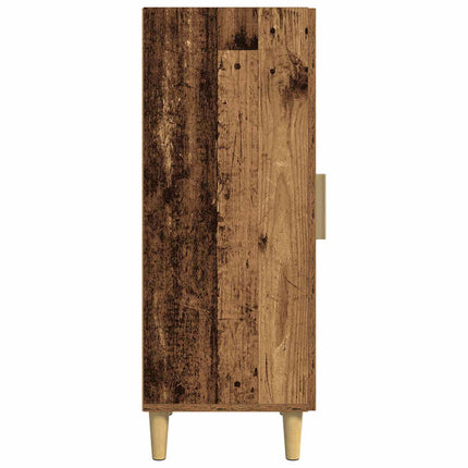 Sideboard Gammalt trä 34,5 x 34 x 90 cm Konstruerat trä