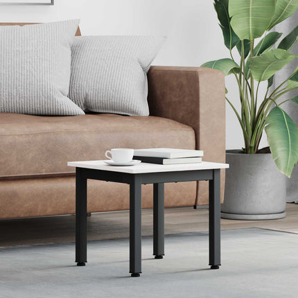 Kaffeebord Vit 40 x 40 x 36 cm Massiv furu