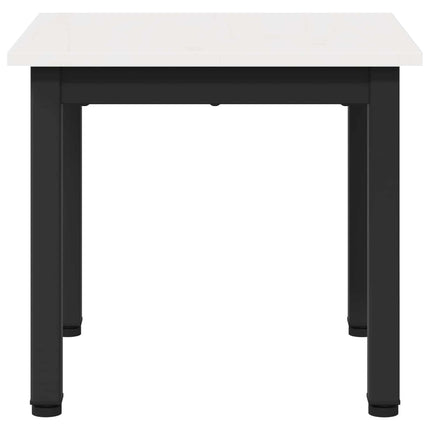 Kaffeebord Vit 40 x 40 x 36 cm Massiv furu