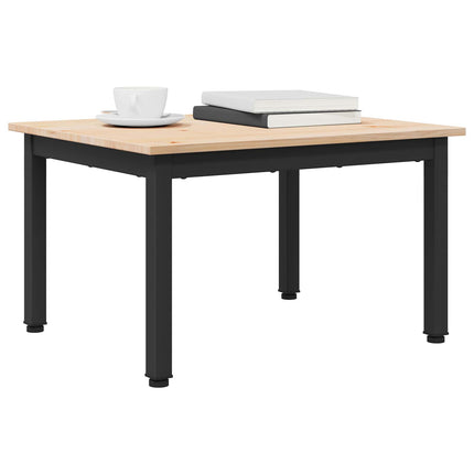 Kaffeebord Naturfärg 60 x 50 x 36 cm Massiv furu