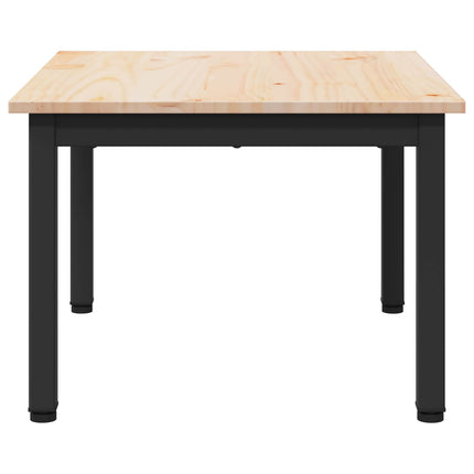Kaffeebord Naturfärg 60 x 50 x 36 cm Massiv furu
