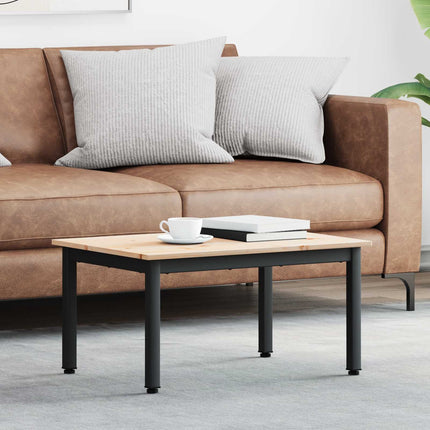 Kaffeebord Naturfärg 70 x 50 x 36 cm Massiv furu