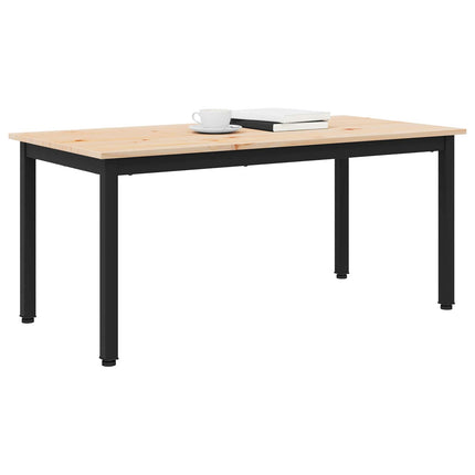 Kaffeebord Naturfärg 100 x 50 x 45 cm Massiv furu