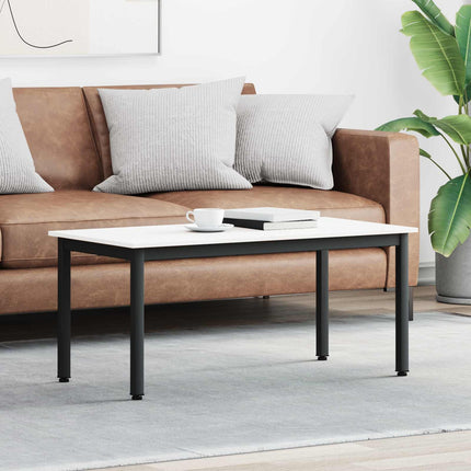 Kaffeebord Vit 100 x 50 x 45 cm Massiv furu