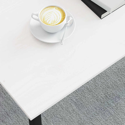 Kaffeebord Vit 100 x 50 x 45 cm Massiv furu