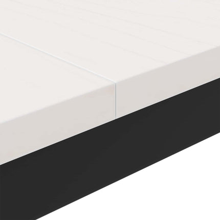 Kaffeebord Vit 100 x 100 x 45 cm Massiv furu