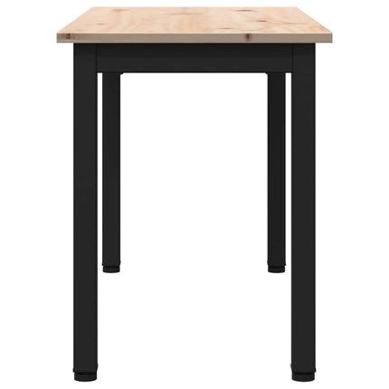 bänk Naturfärg 80 x 35 x 45 cm Massiv furu