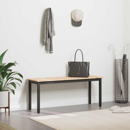 bänk Naturfärg 110 x 35 x 45 cm Massiv furu