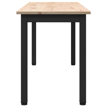 bänk Naturfärg 110 x 35 x 45 cm Massiv furu