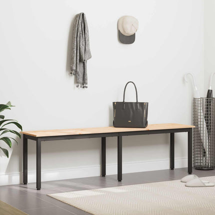 bänk Naturfärg 160 x 35 x 45 cm Massiv furu