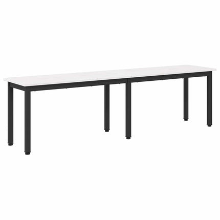 bänk Vit 160 x 35 x 45 cm Massiv furu