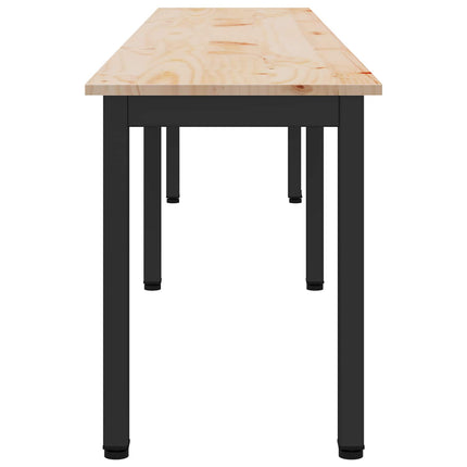 bänk Naturfärg 200 x 35 x 45 cm Massiv furu
