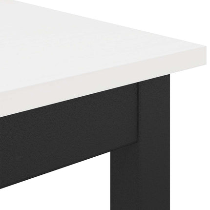 Matbord Vit 60 x 60 x 75 cm Massiv furu