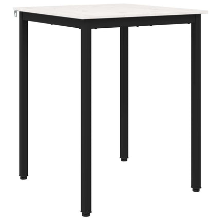 Matbord Vit 60 x 60 x 75 cm Massiv furu