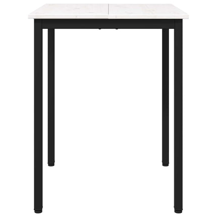 Matbord Vit 60 x 60 x 75 cm Massiv furu
