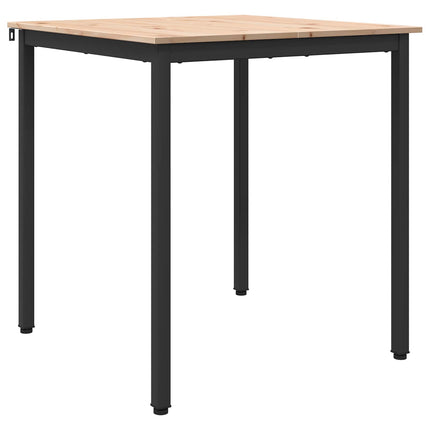 Matbord Naturfärg 70 x 70 x 75 cm Massiv furu