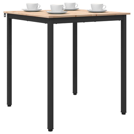 Matbord Naturfärg 70 x 70 x 75 cm Massiv furu