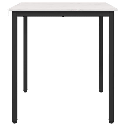 Matbord Vit 70 x 70 x 75 cm Massiv furu