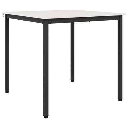 Matbord Vit 80 x 80 x 75 cm Massiv furu